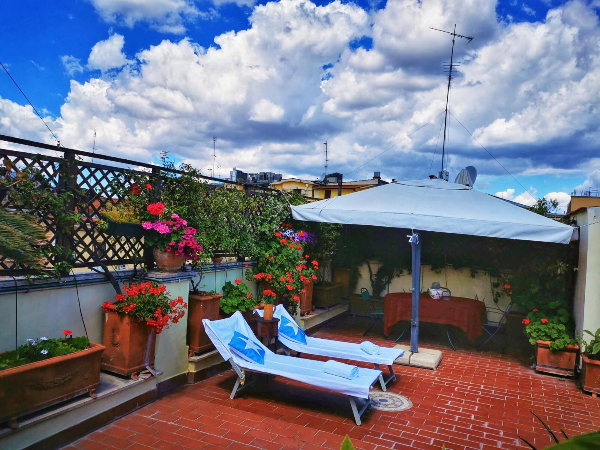 Hotel Attic Garden Rzym Zewnętrze zdjęcie