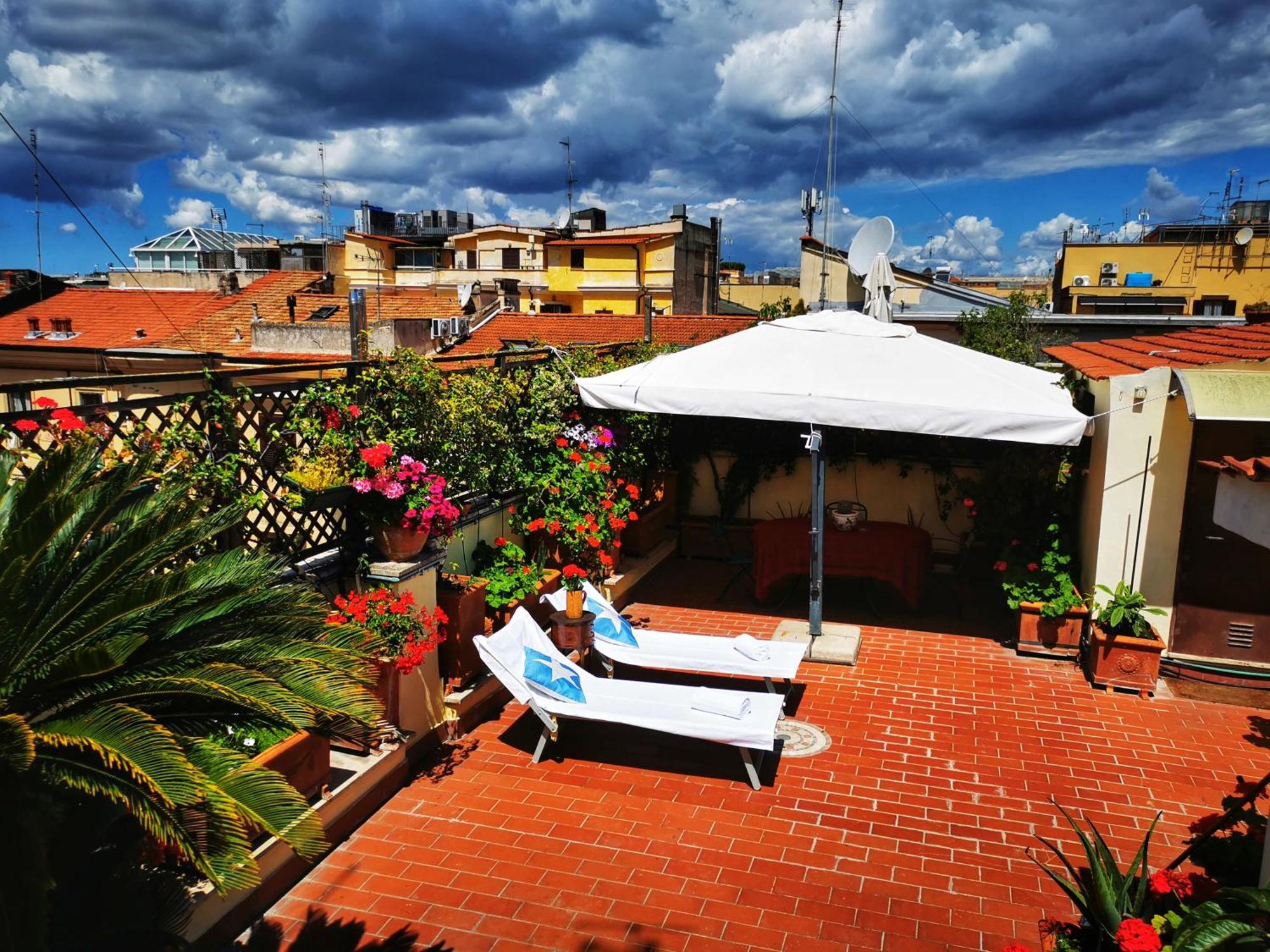 Hotel Attic Garden Rzym Zewnętrze zdjęcie